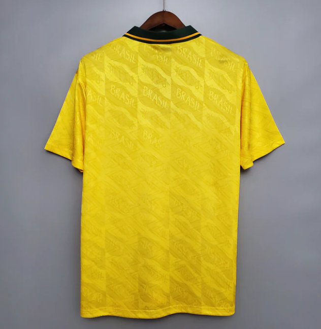 1992 - 1993 Brazil Home - Retro Jersey